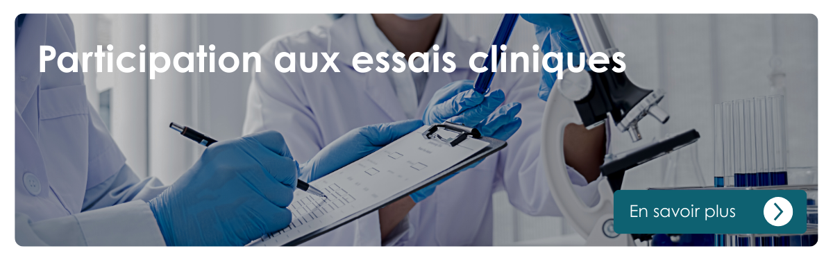 Participation aux essais cliniques